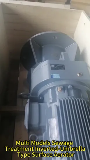 Sewage Treatment Surface Aerator Inverted Umbrella Aeration 