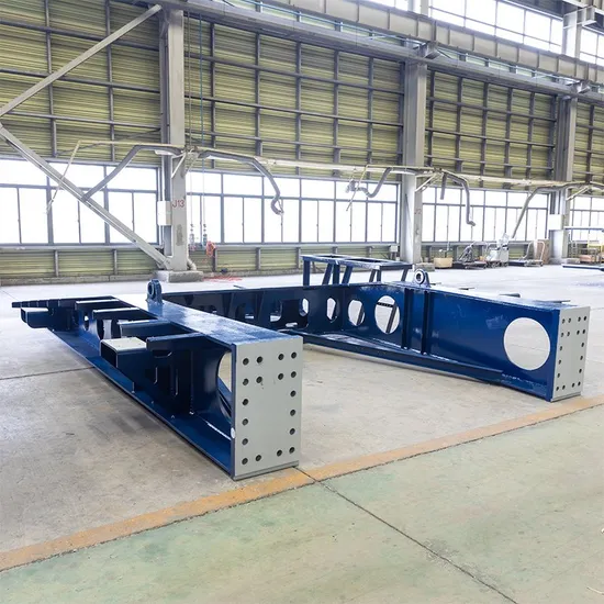 Heavy Duty CNC Machining Steel Welding Frame for Industrial Equipments 