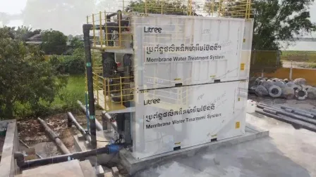 Litree Water Bank Containerized Mobile UF Membrane Water Treatment for Municipal Drinking Water Plant 