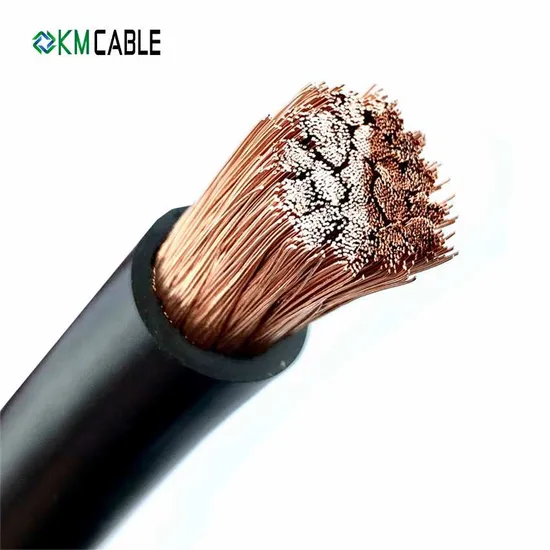 Heavy Duty Welding Cable Copper 25mm 35mm 50mm 70mm Red Black Epr Rubber Power Cable for Welding Machine Batteries 