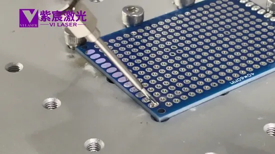 Automatic Laser Feeding Tin Welding Machine Pin Component Soldering Process Equipment 