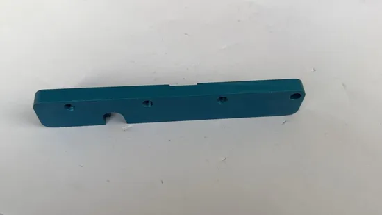 CNC Milling Plate Parts 6061 Aluminum Anodizing for Electronic Equipment 