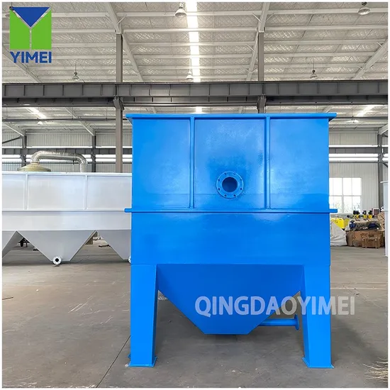 Waste Water Filter Machinery Customized Water Lamellar Clarifier Sewage Water Treatment Inclined Surface Settler 