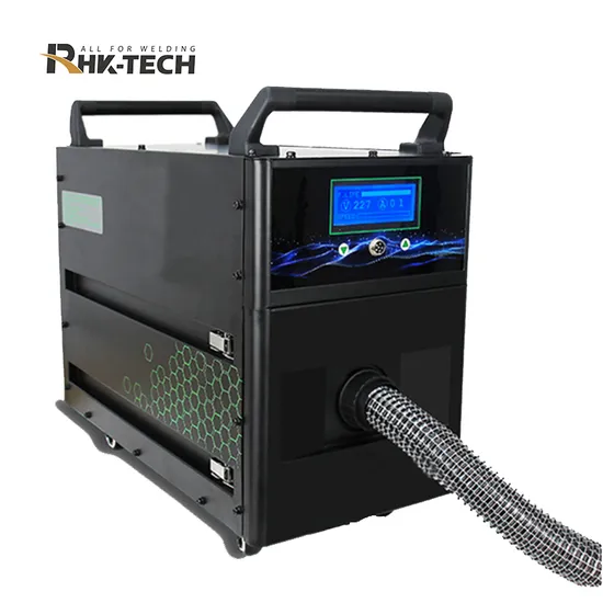 Rhk Industrial Mobile Welding Fume Extractor Portable Welding Fume Extraction Machine 