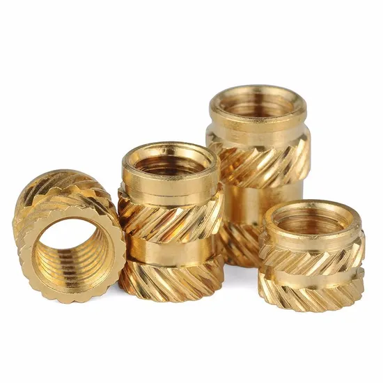 M2 M2.5 M3 M3.5 M4 M5 M6 M8 Aluminium Nut Brass Blind Knurl Molded