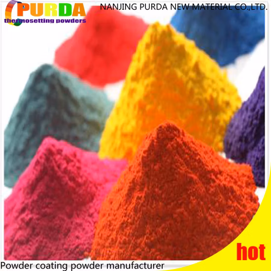 Industrial Pure Polyester Powder Coating for Metal Finish